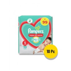 PAMPERS PANTS S-10