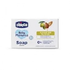 CHICCO BABY MOMENT ALMOND & OLIVE OIL SOAP 75 GM