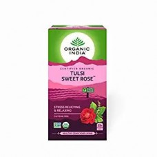ORGANIC INDIA TULSI SWEETS ROSE 25 BAGS