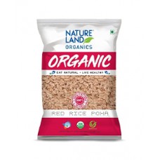 NATURE LAND RED RICE POHA 500 GM