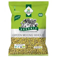 24 MANTRA GREEN MOONG WHOLE 500 GM