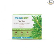 MAMAEARTH TEA TREE BATHING SOAP 75 GM*5