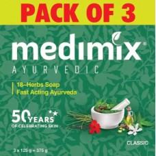 MEDIMIX CLASSIC SOAP 125 GM*3