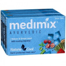 MEDIMIX NATURE COOL SOAP 125 GM * 3