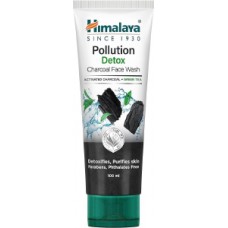 HIMALAYA POLLUTION DETOX CHARCOAL FACE WASH 100 ML