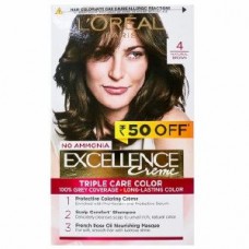 LOREAL  EXCELLENCE 4 NATURAL BROWN 72ML+100ML