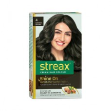 STREAX INSTA HAIR COLOR NATURAL BROWN 4 35GM+25ML