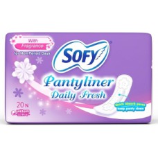 SOFY DAILY FRESH PANTY LINER 20 PADS