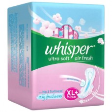 WHISPER ULTRA SOFT XL+ 15 PADS